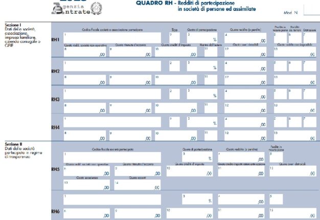 Quadro Rh Modello Redditi Pf Cos E Come Si Compila