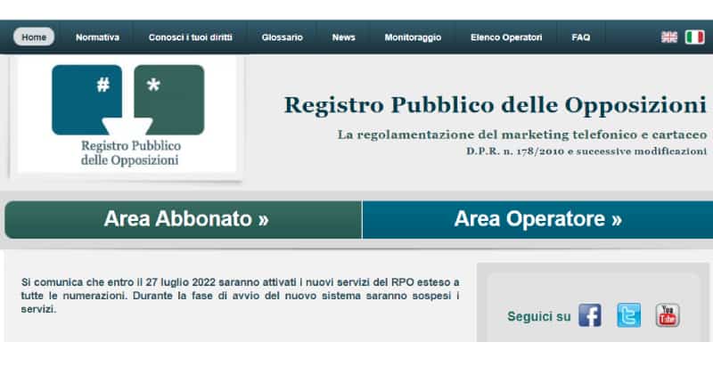 Registro Delle Opposizioni: Come Funziona E Come Registrarsi