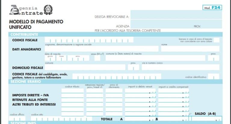 Codice Tributo 1678: Cos’è, Compilazione Modello F24 - Partitaiva.it