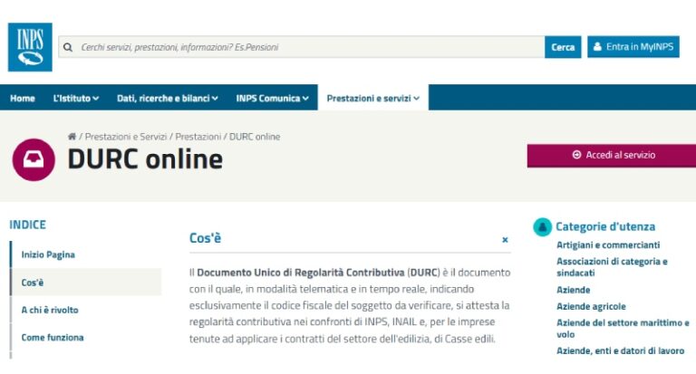 Come Richiedere Il DURC Online: La Piattaforma VERA