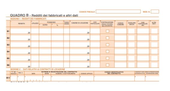 Modello 730/2023 Quadro B: Guida Alla Compilazione