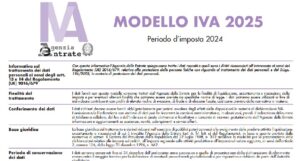 modello iva 2025