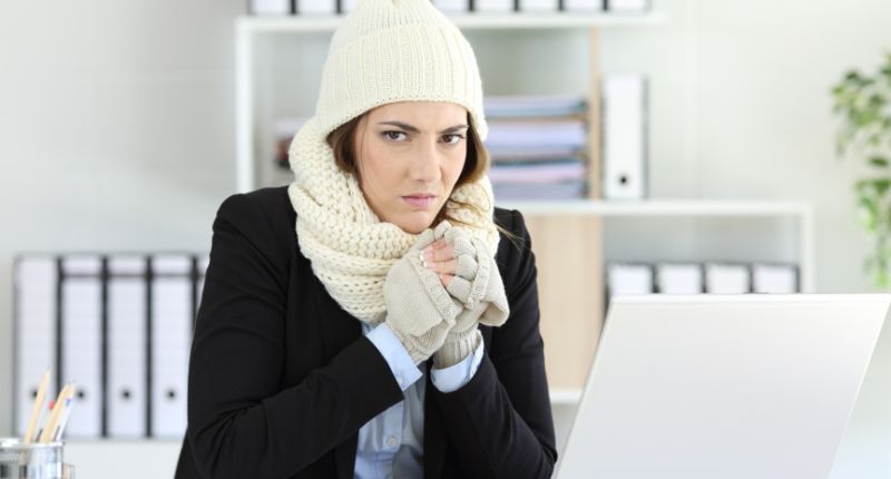 a quale temperatura ci si può rifiutare di lavorare freddo