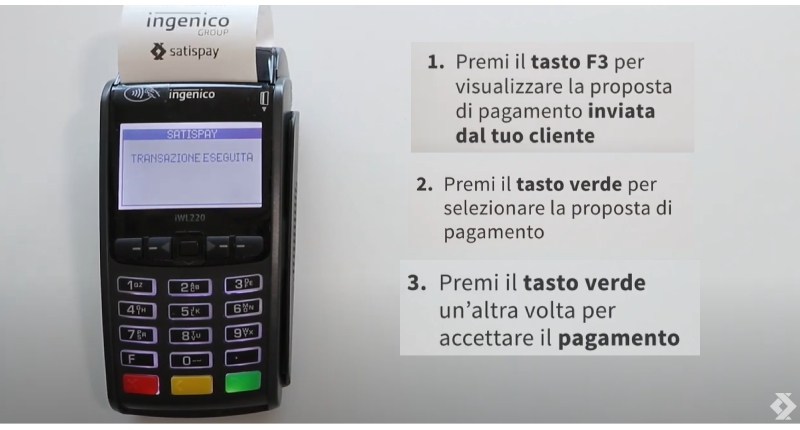 Satispay Pos Ingenico