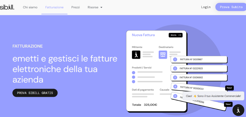 fatturazione elettronica sibill