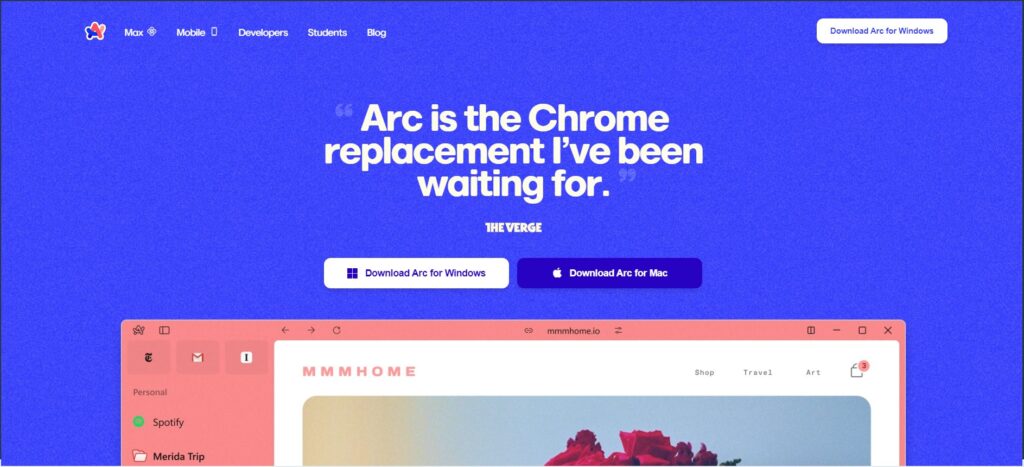 arc browser