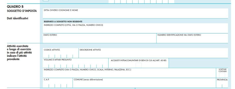 Codice ateco come compilare modello